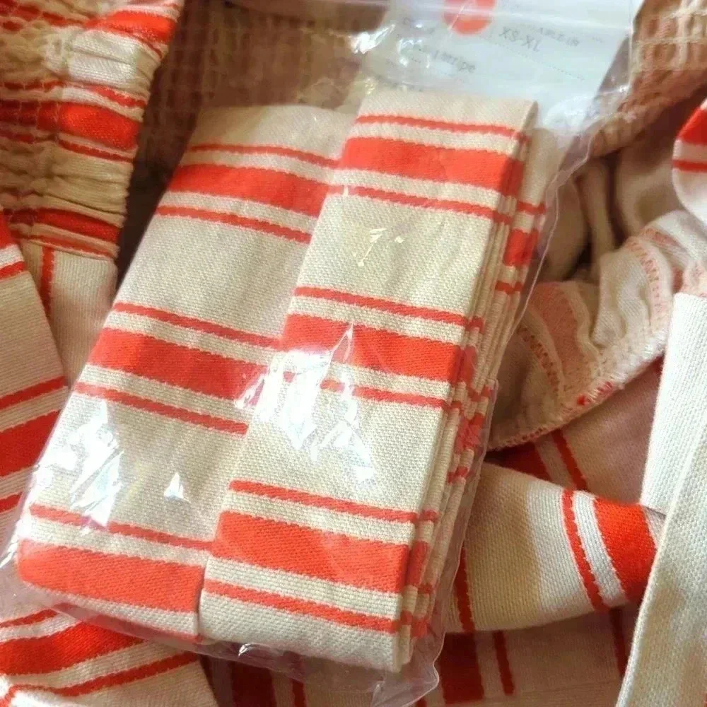 CAbi Brunch Orange Awning Stripe Top - Picture 8 of 9